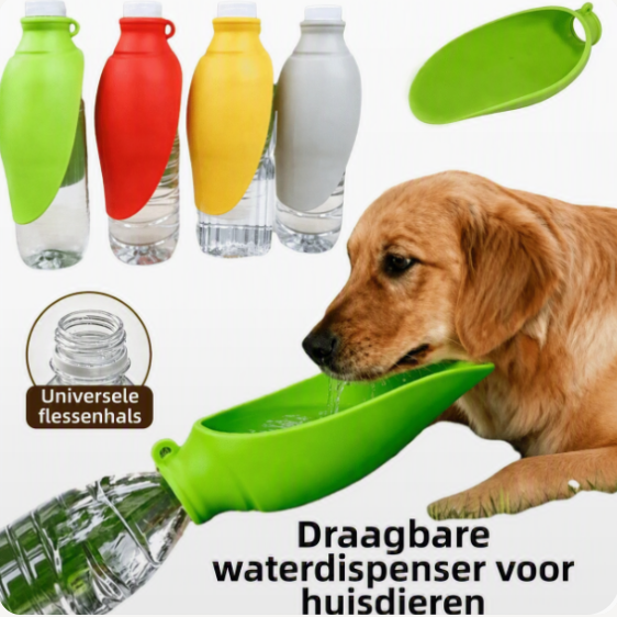 Drinkbak voor op een drinkfles
